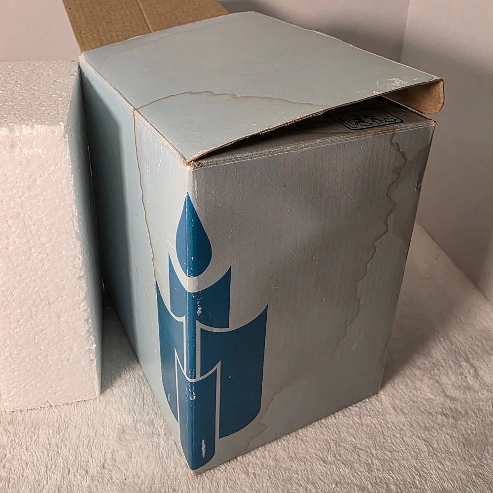 PARTYLITE 'O' Little Town Kings'  TEALIGHT HOLDER‎ PORCELAIN BISQUE  #P7314